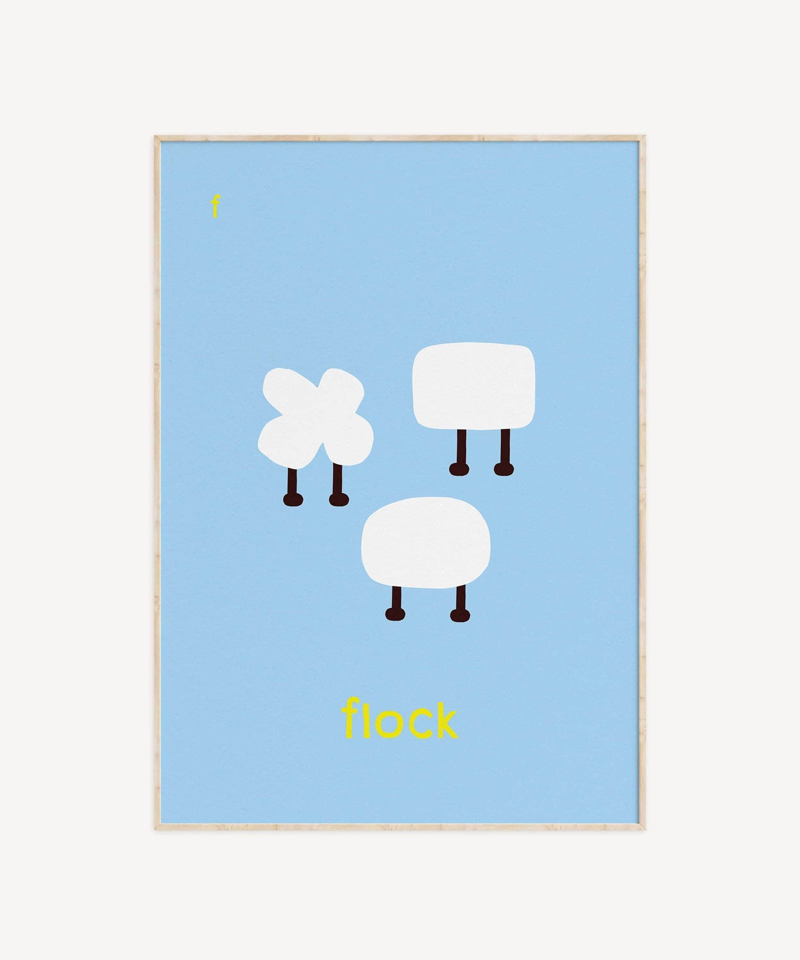 F for Flock Print