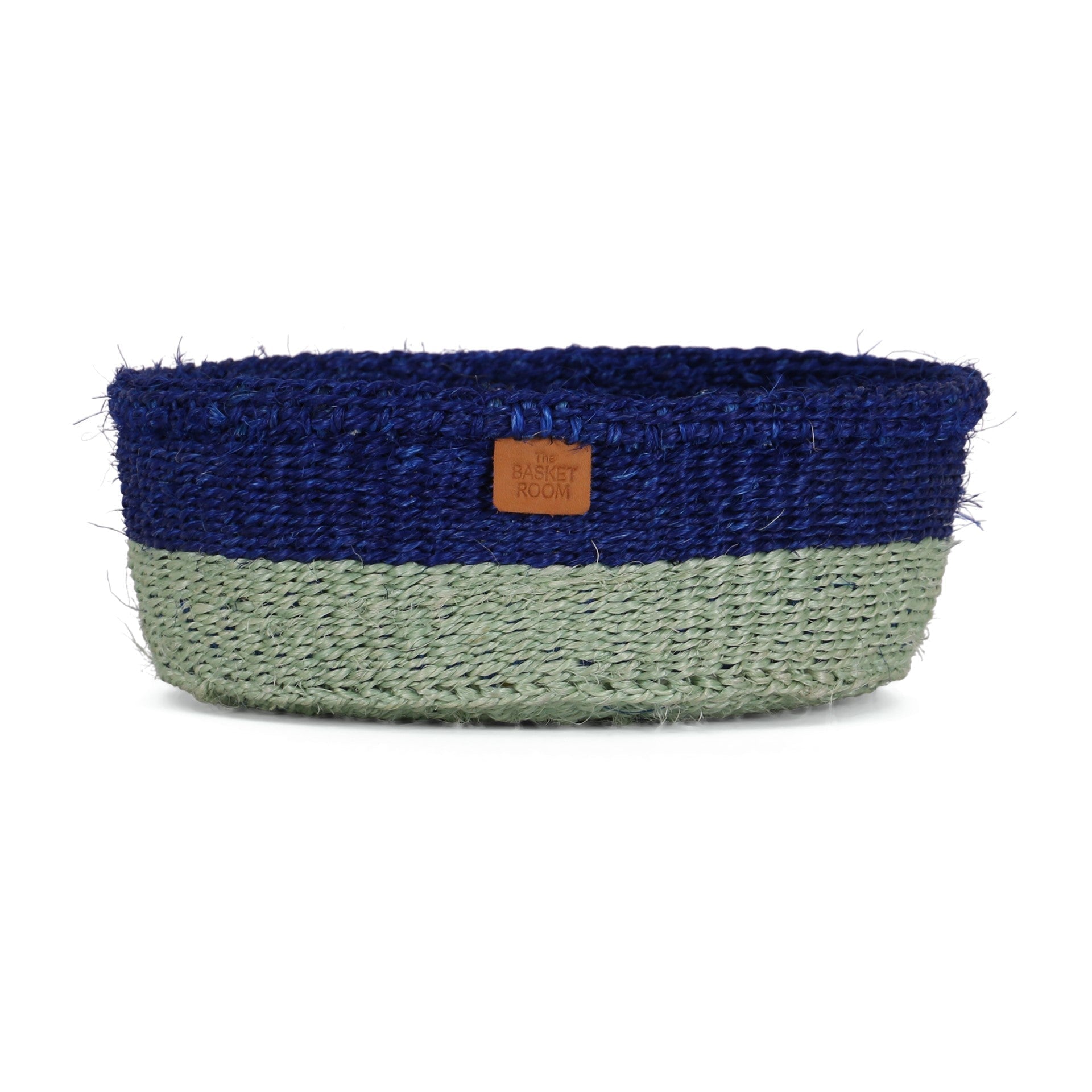 KOMBO: True Blue and Sapling Green Sisal Bread Basket