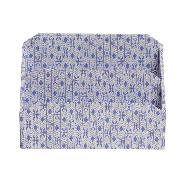 Tijan Violette Blue Letter Rack