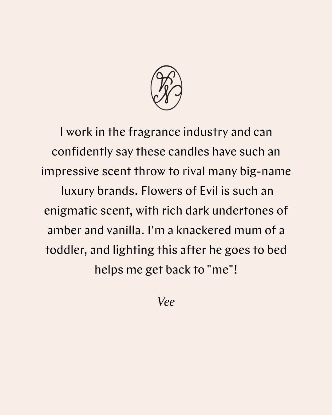 Flowers of Evil Candle