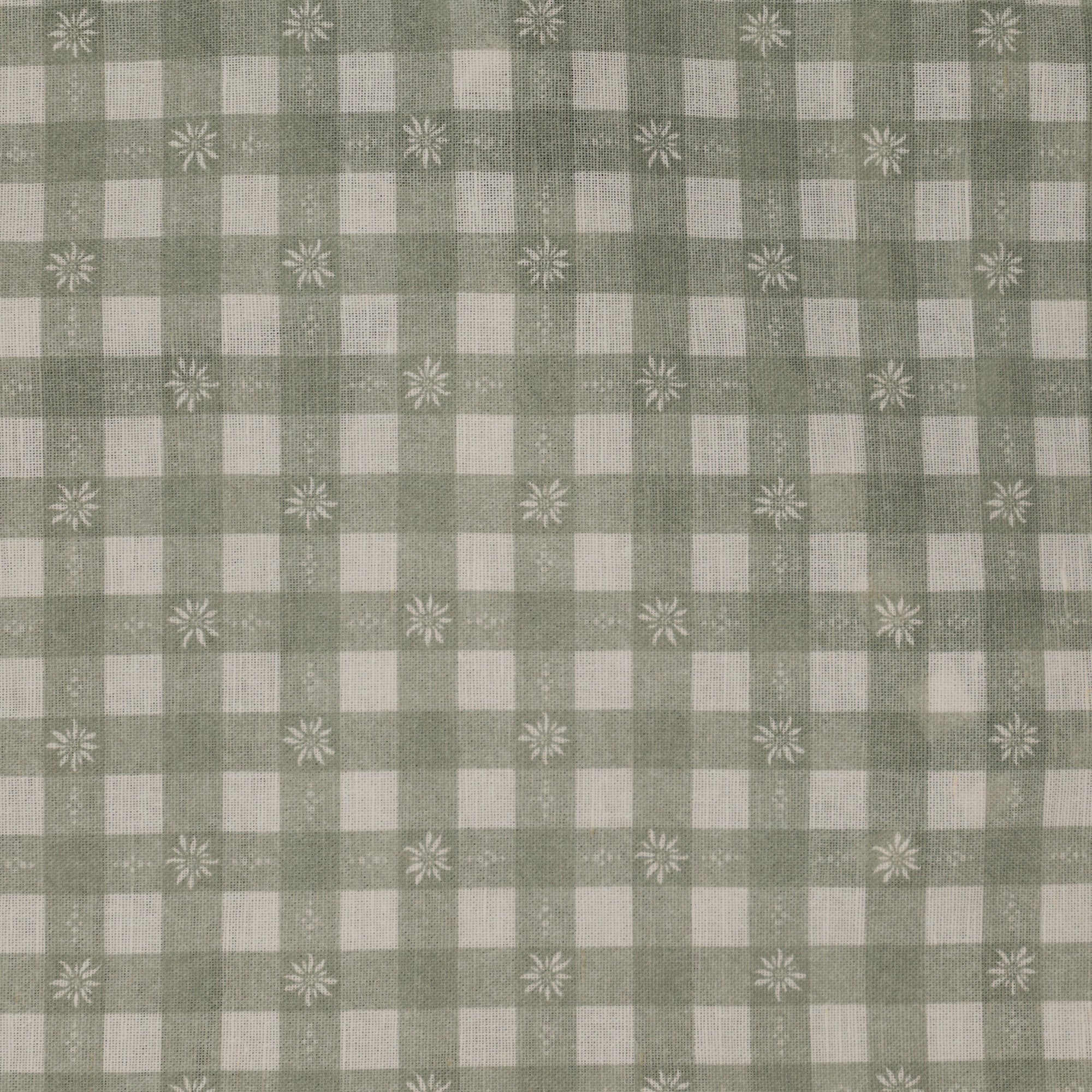 Edelweiss Gingham - Alpine Green