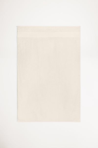 Organic Cotton Bath Sheet - Chalk