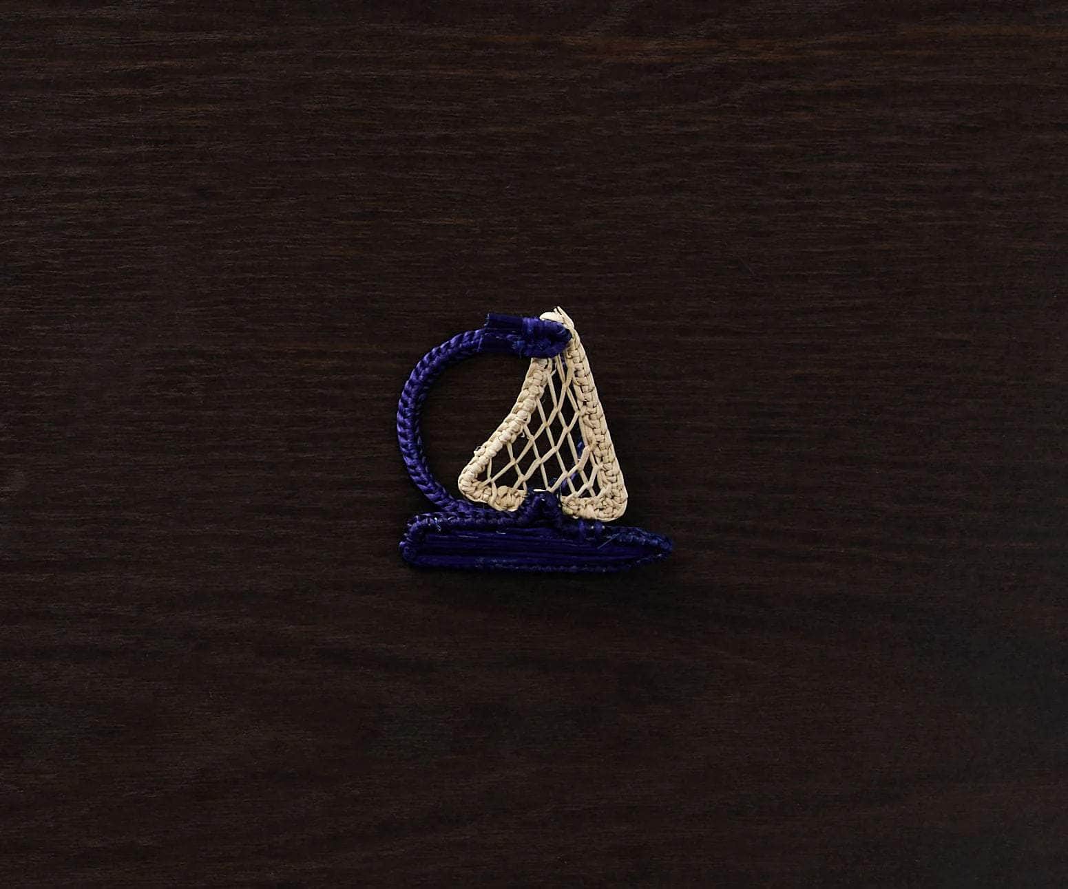 Coastal Sailboat Napkin Rings (Set of 4)