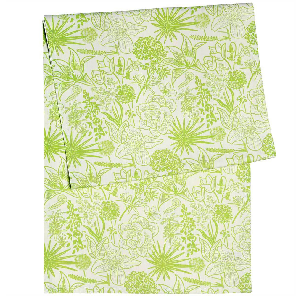 Green Riviera Table Runner