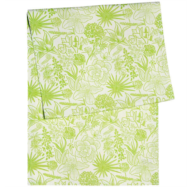 Green Riviera Table Runner