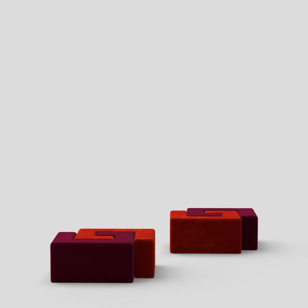 Red-Eye Ottoman