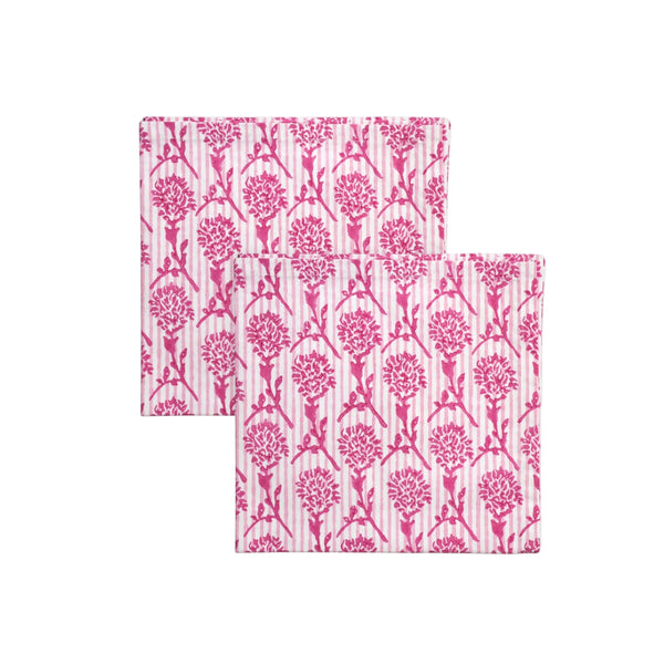 Nikhar Table Napkins Set of 2 - Pink