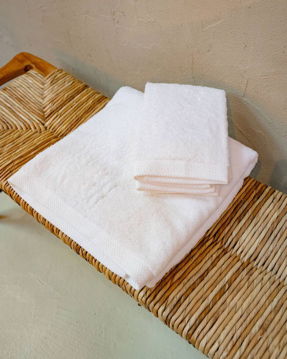 White Cotton Bath Towel