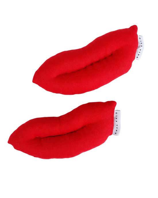 Red Lips Lavender Cupboard Scented Pillow
