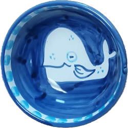 Amalfi Bowl 11 cm – Blue Whale