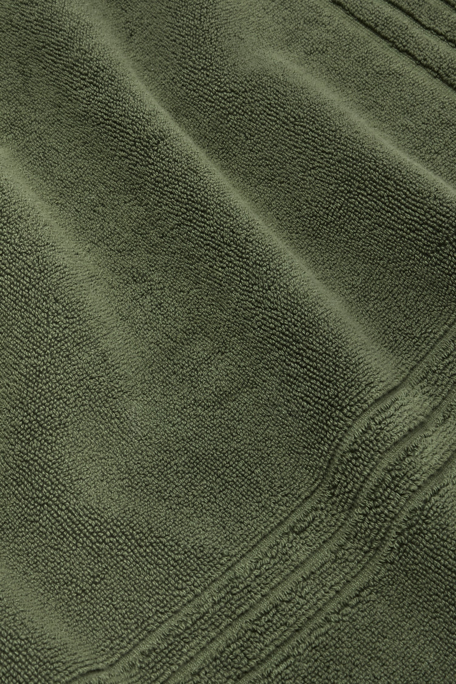 Organic Cotton Bath Mat - Forest Green