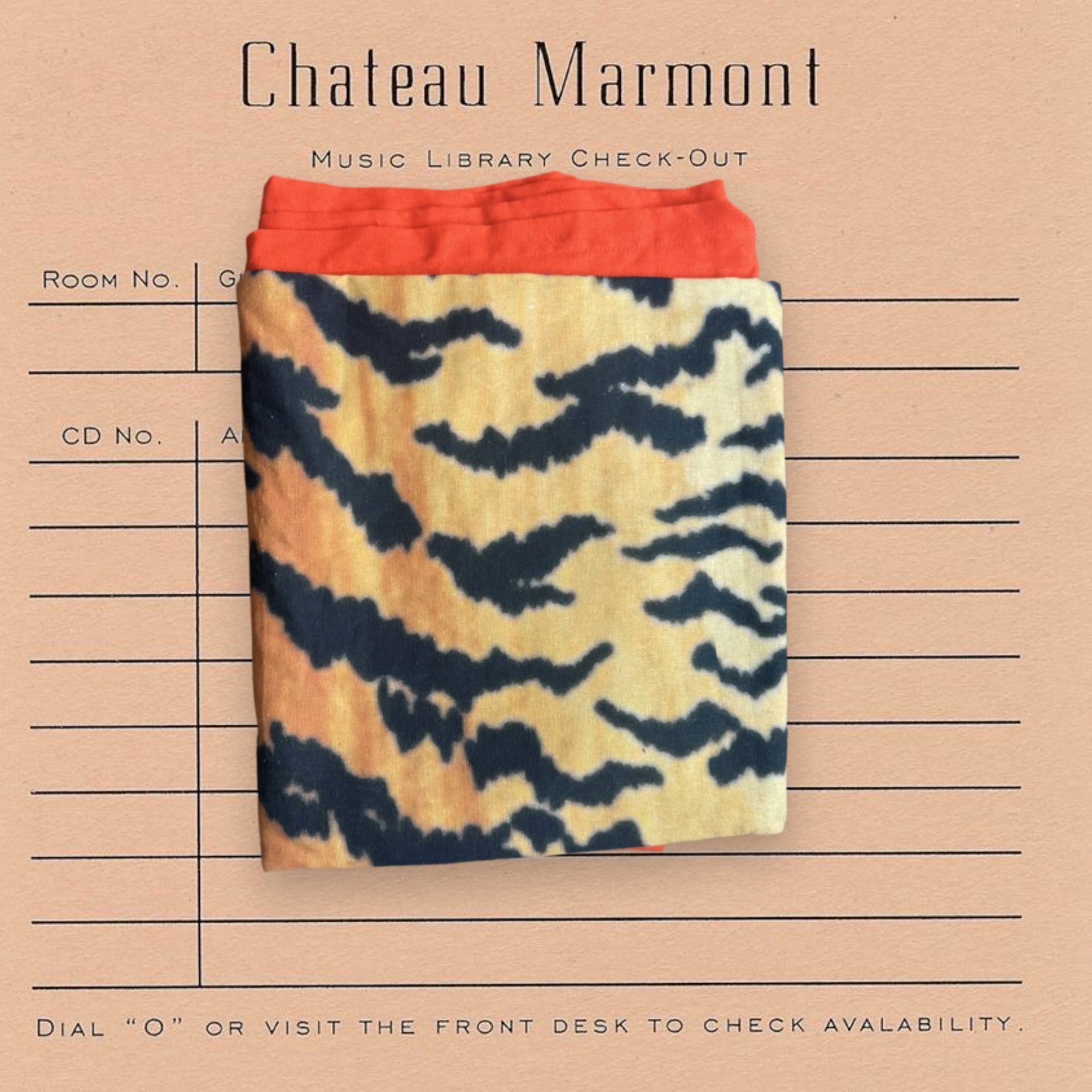 Tiger Tablecloth Retangle 250 x 140 cm