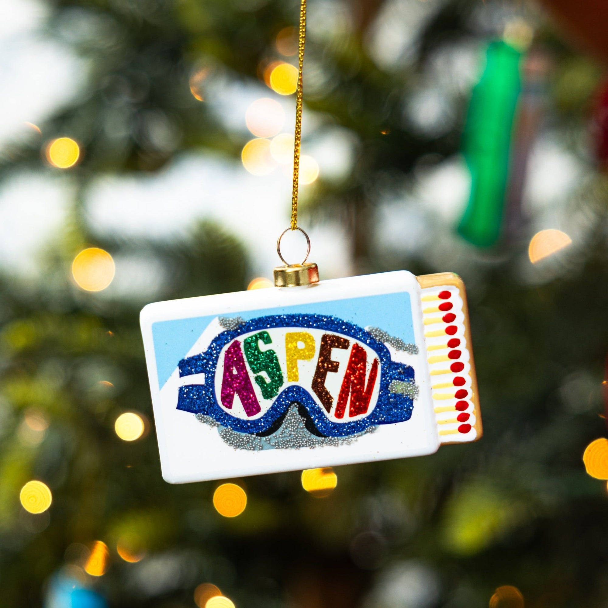 Matchbook Ornament - Aspen