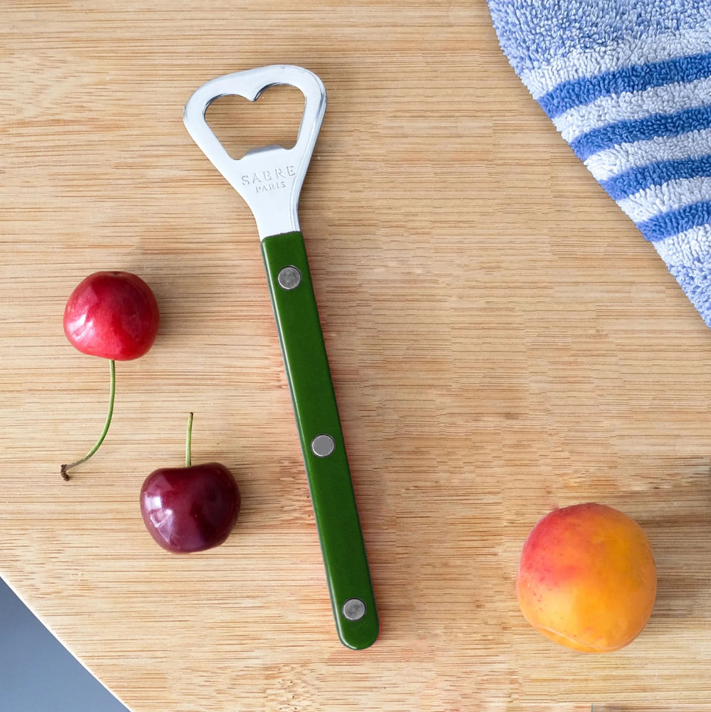 Bistrot Bottle Opener, Green