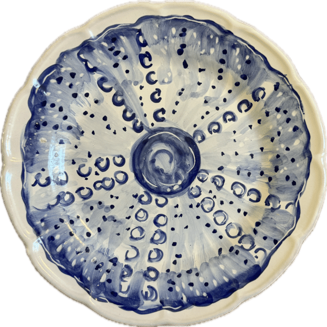 Mare Plate 25 cm Blue Sea Urchin
