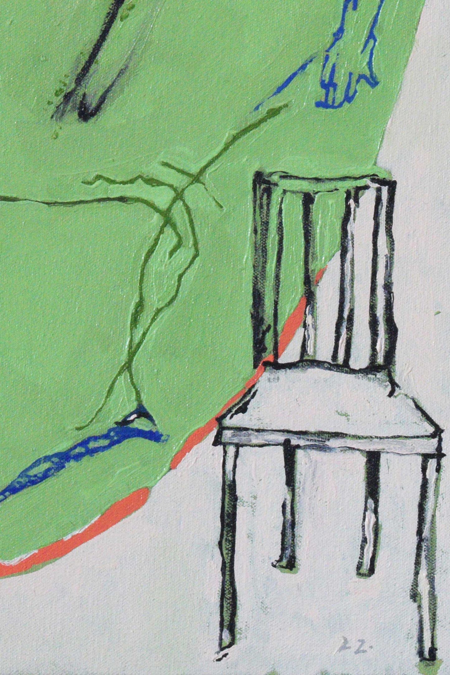 The Harvest of the Carrots Original Painting