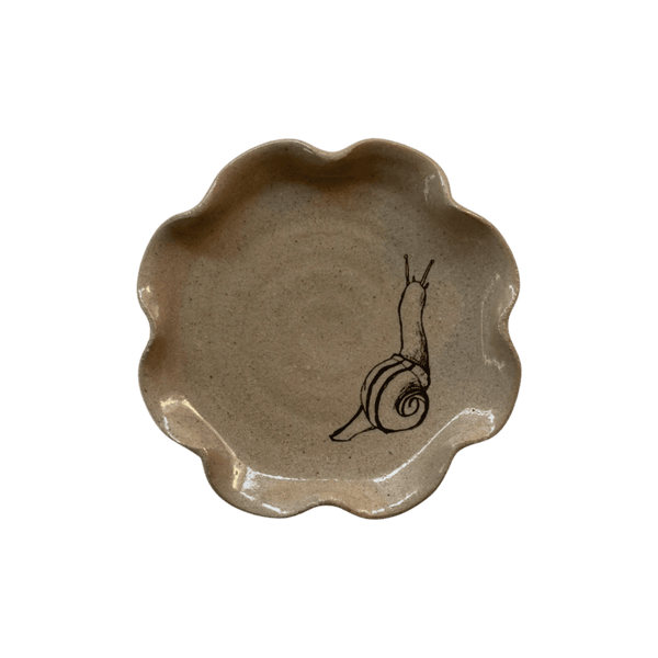 Frilly Dish - Snail