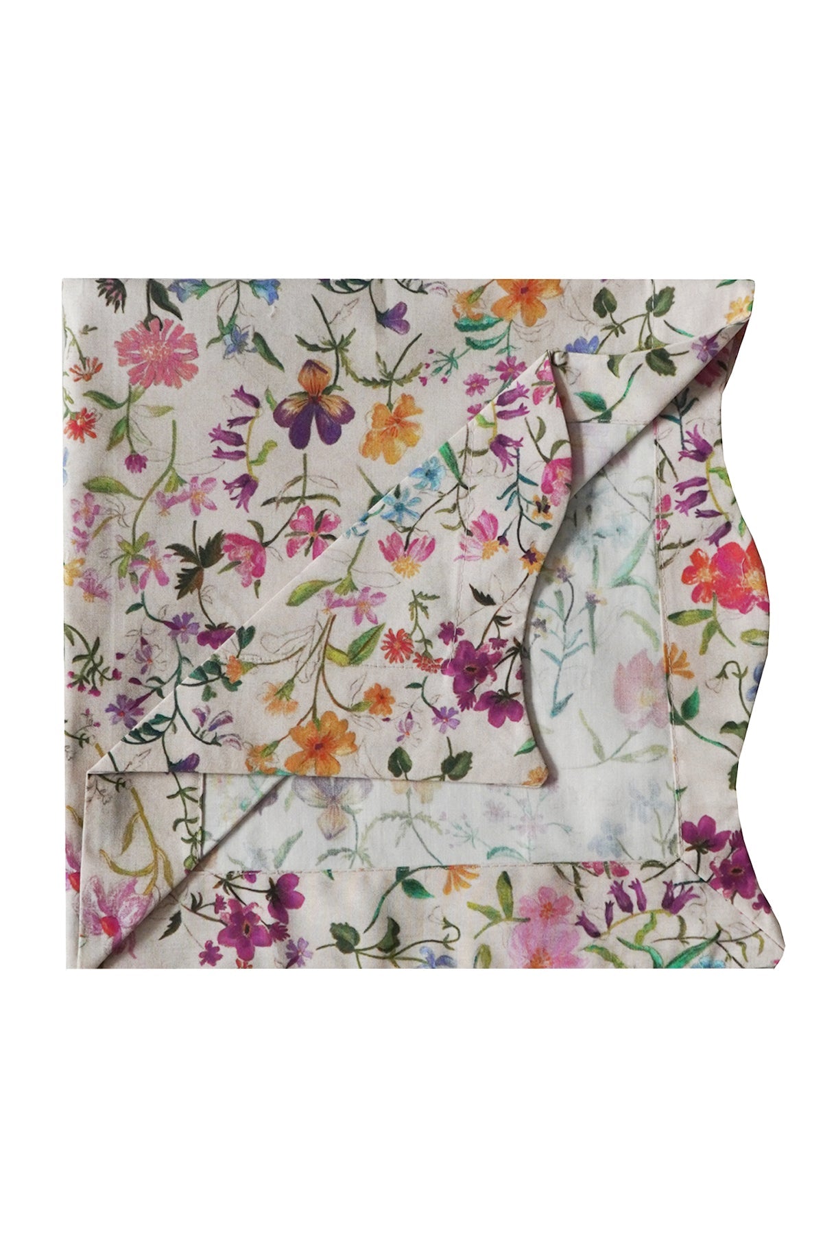 Wavy Napkin Set made with Liberty Fabric LINEN GARDEN