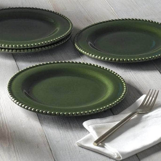 Bobble Side Plates Green x 4