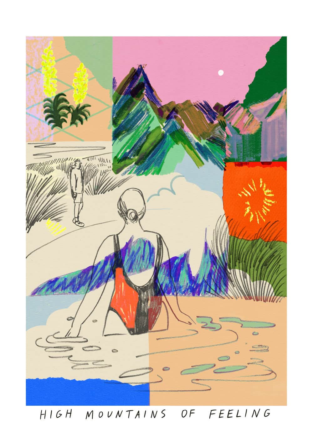 High Mountains Of Feeling Print
