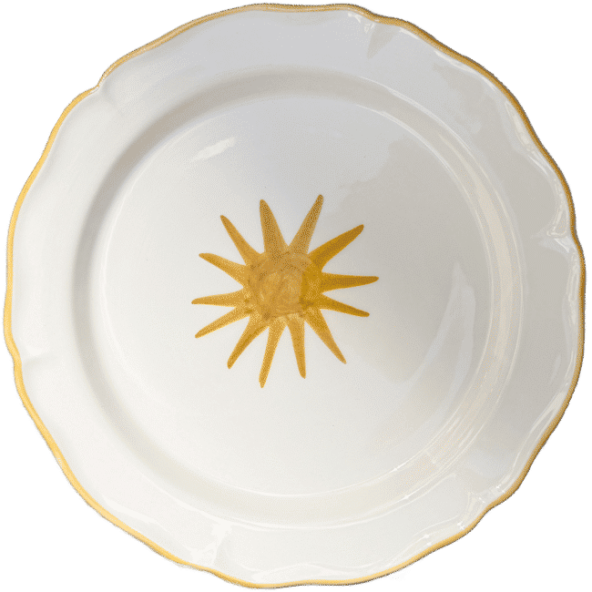 Sole Plate 20cm Yellow