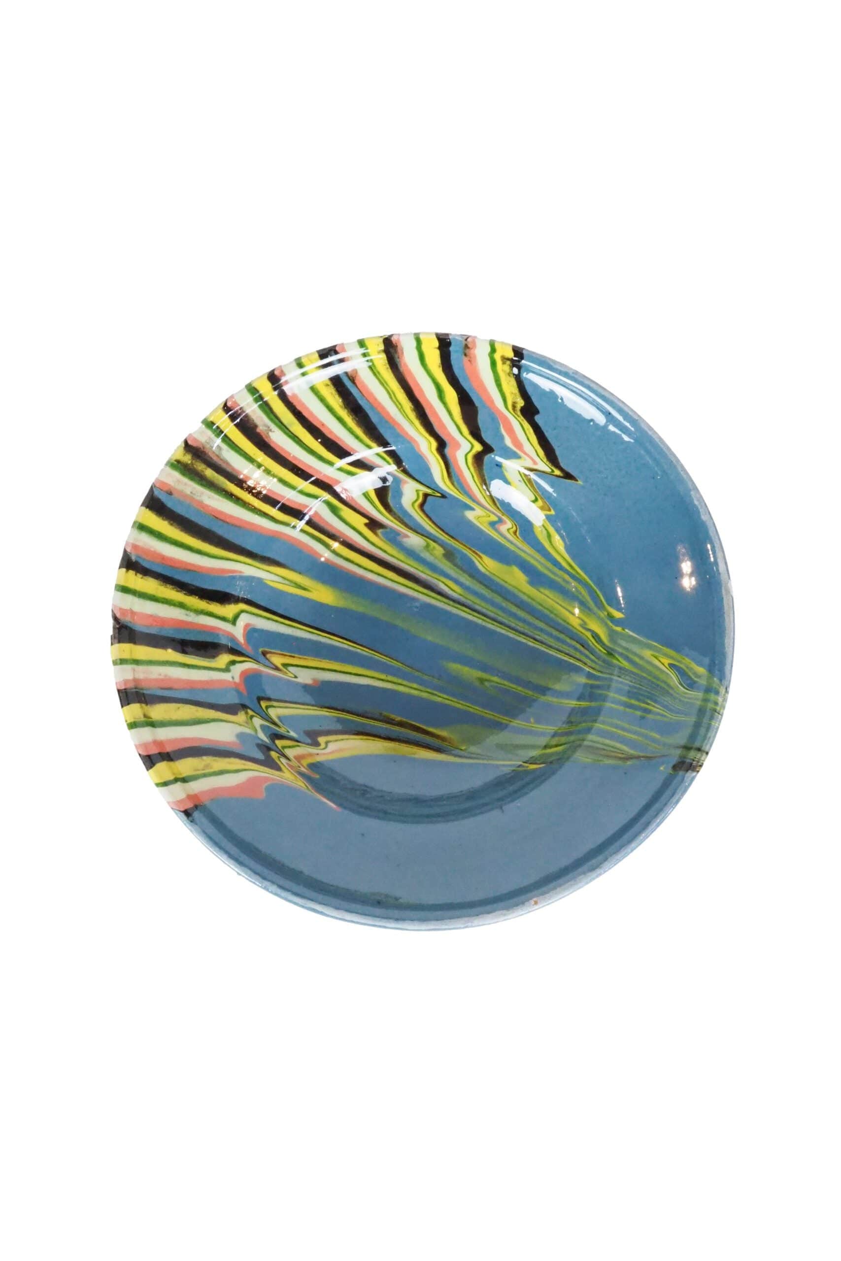 Blue Marbled Bowl