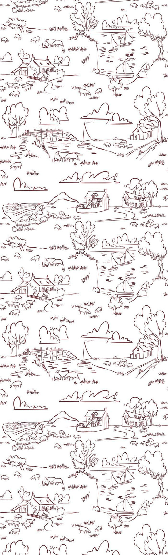 Helford Wallpaper – RUST