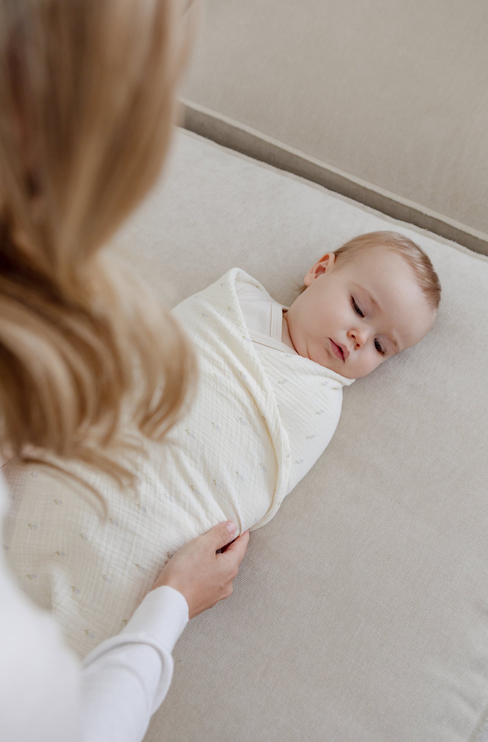 Soft Swaddle – Lavender Field