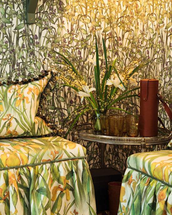 Wild Iris Large Fabric