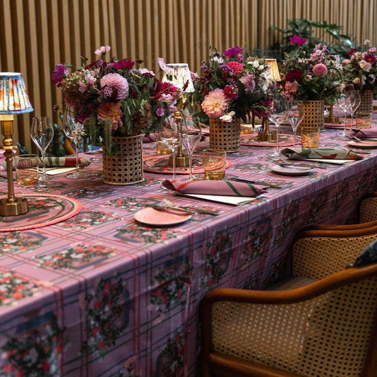 La Vie en Rose Tablecloth