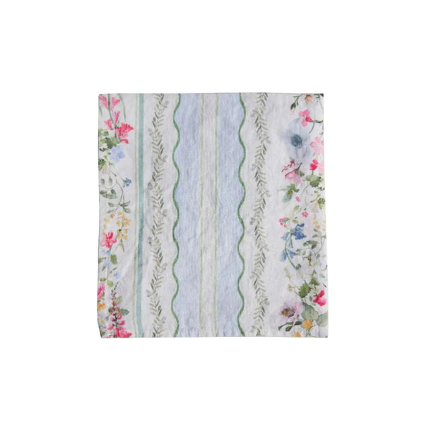 Spring Carpet Stripe Linen Napkin
