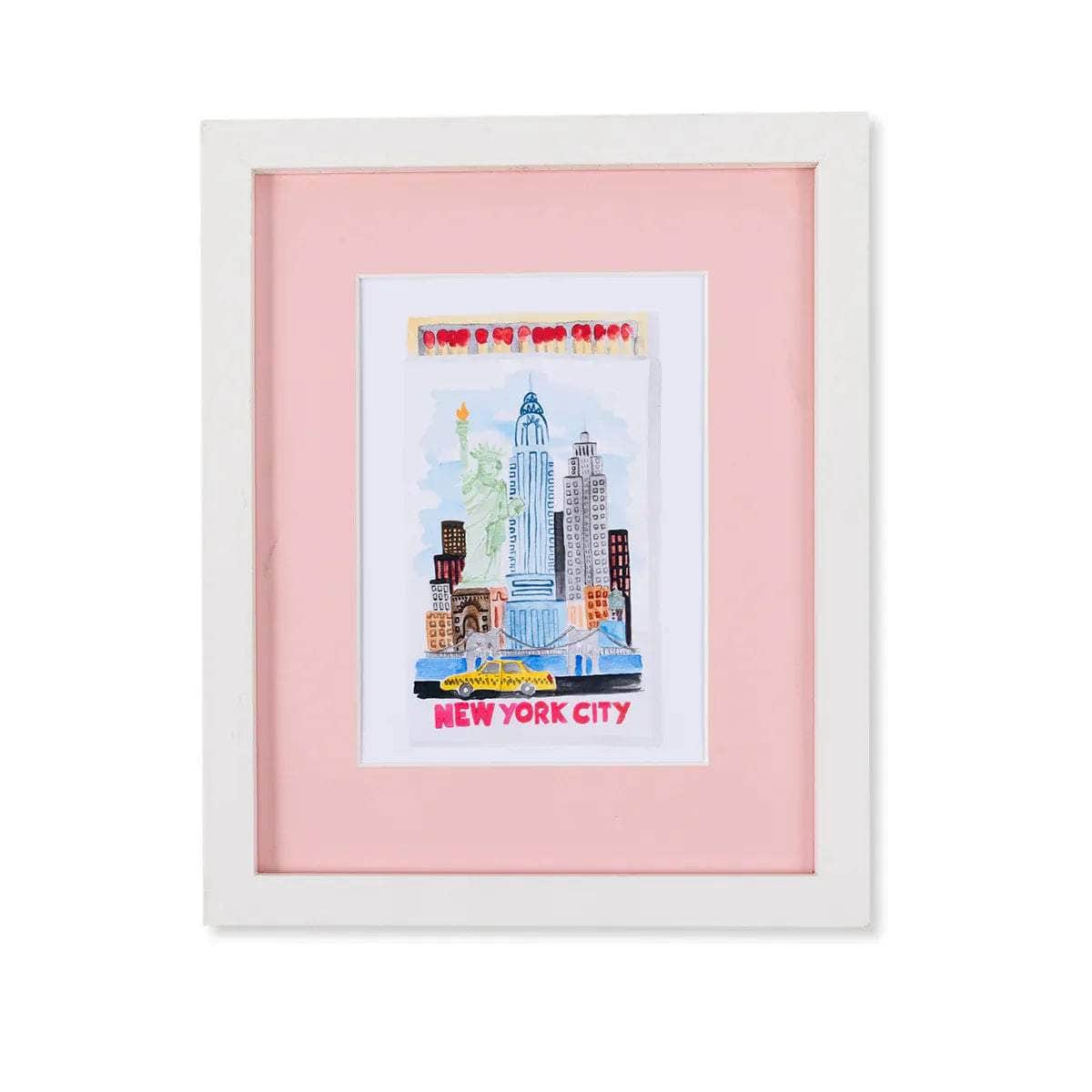 New York City Matchbook Print