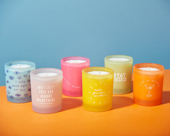 Vibe 'Create Your Own Sunshine' | Lemons & Olive Scented Candle