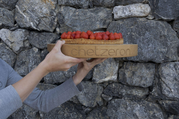 Oak Chetzeron Monogram Cheeseboard