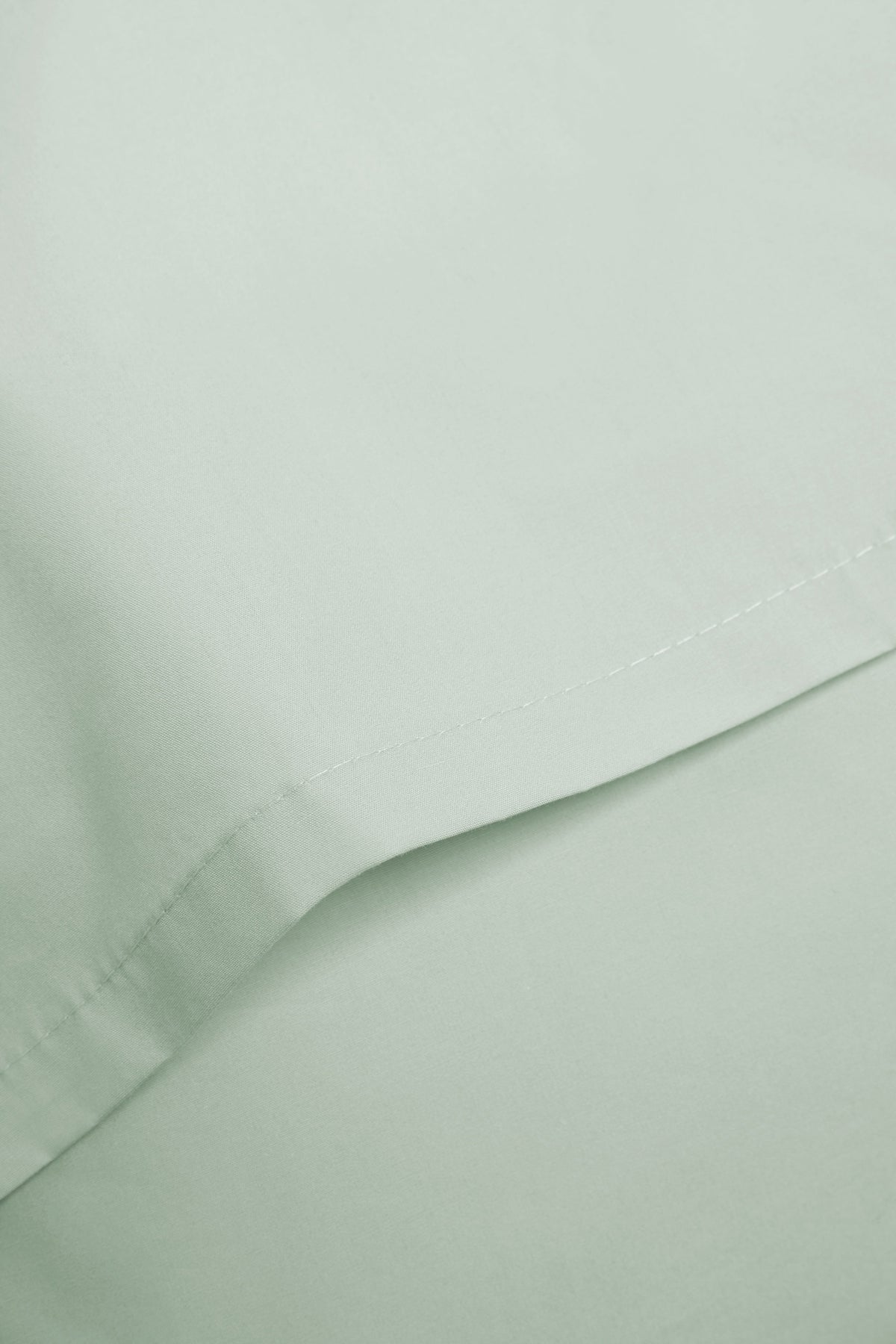 Percale Organic Cotton Pillowcases - Spring Blue