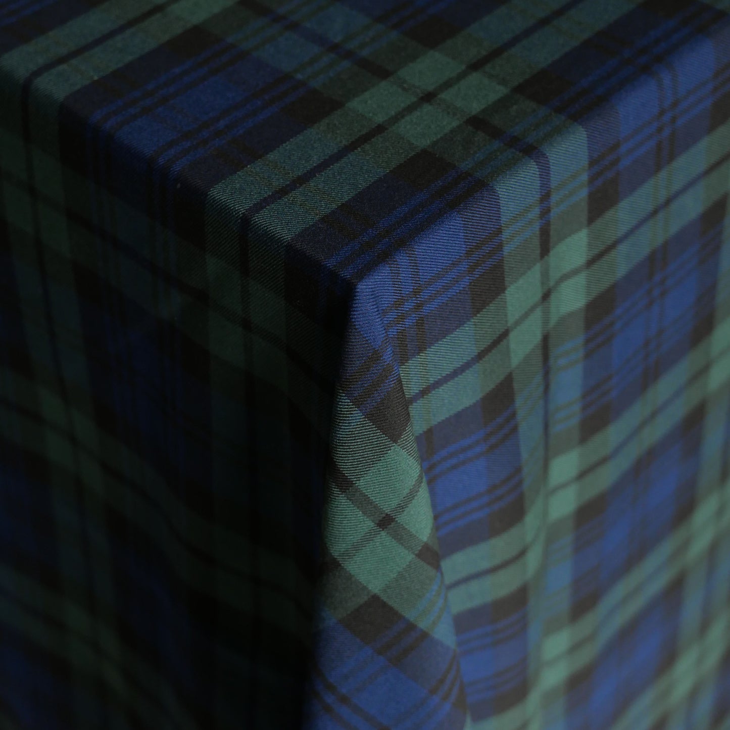 Tartan Tablecloth Blue/Green