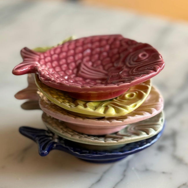 Mini Green Fish Platter - 10.5cm