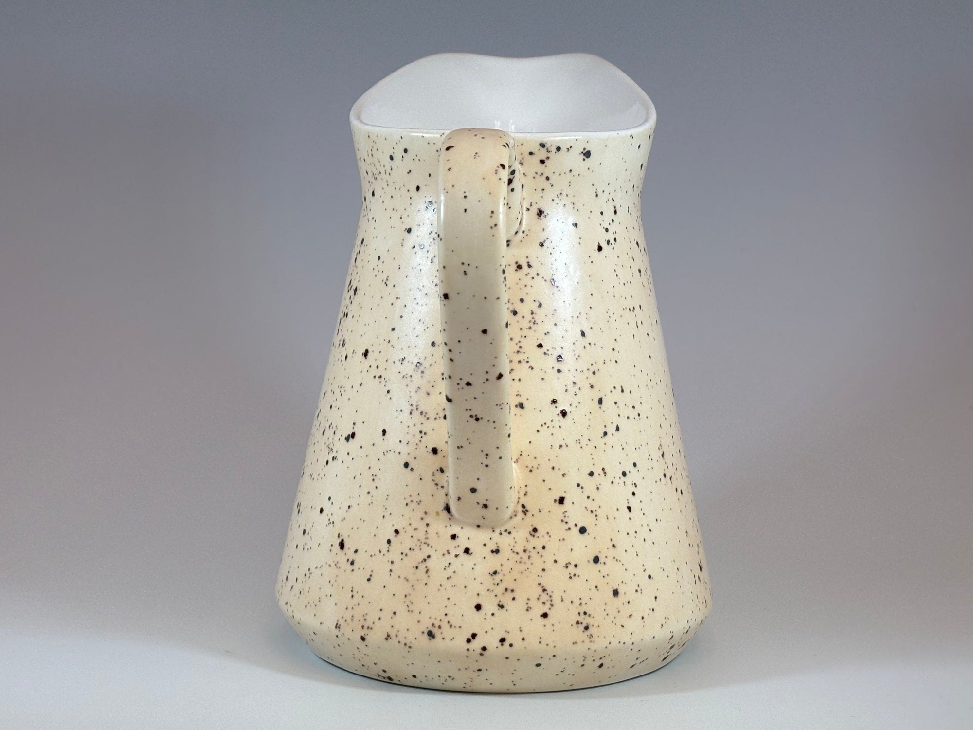 Milk Jug with Honey Speckle Glaze