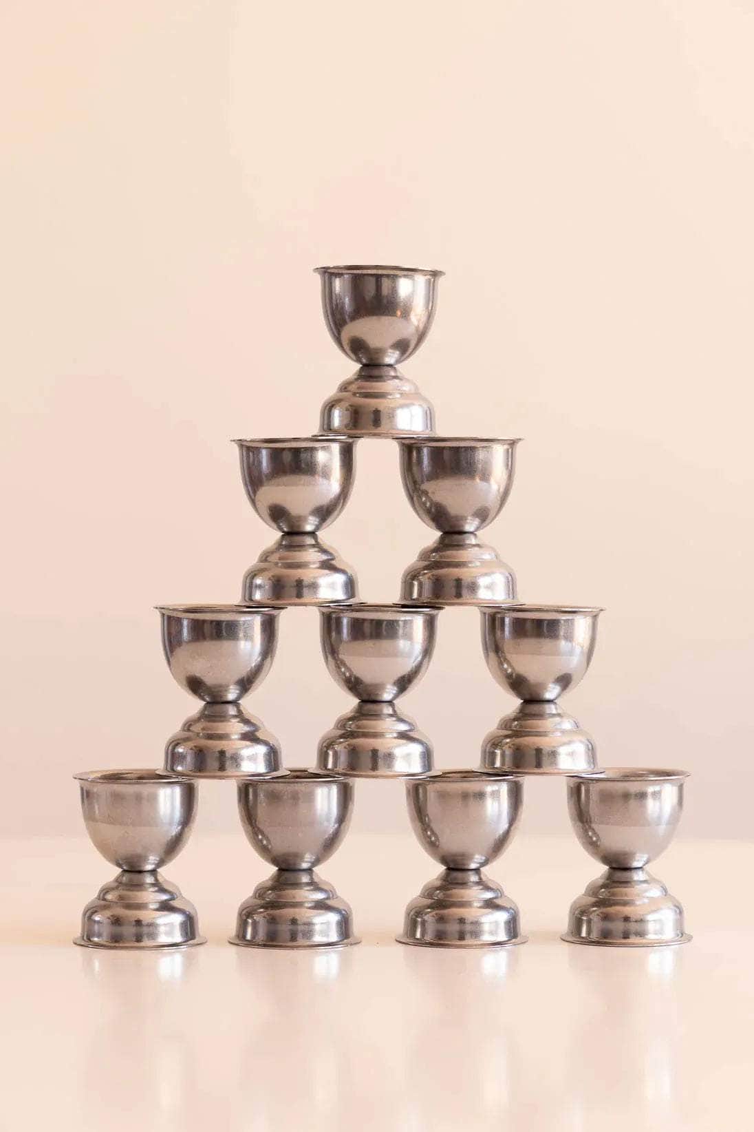 Stainless Steel Egg Cup - Set of 4