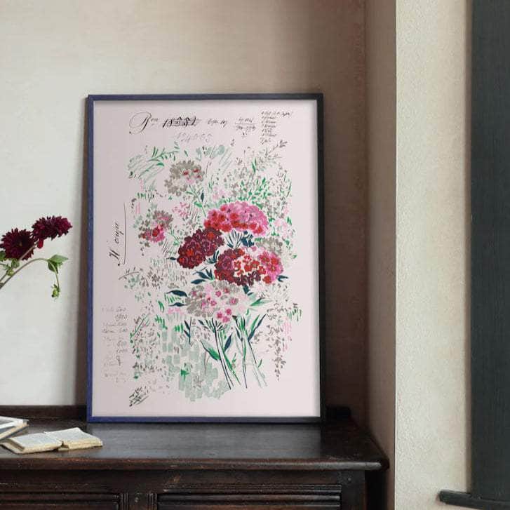No.100 - Fleurs 1927 - Vintage Archive Poster Prints
