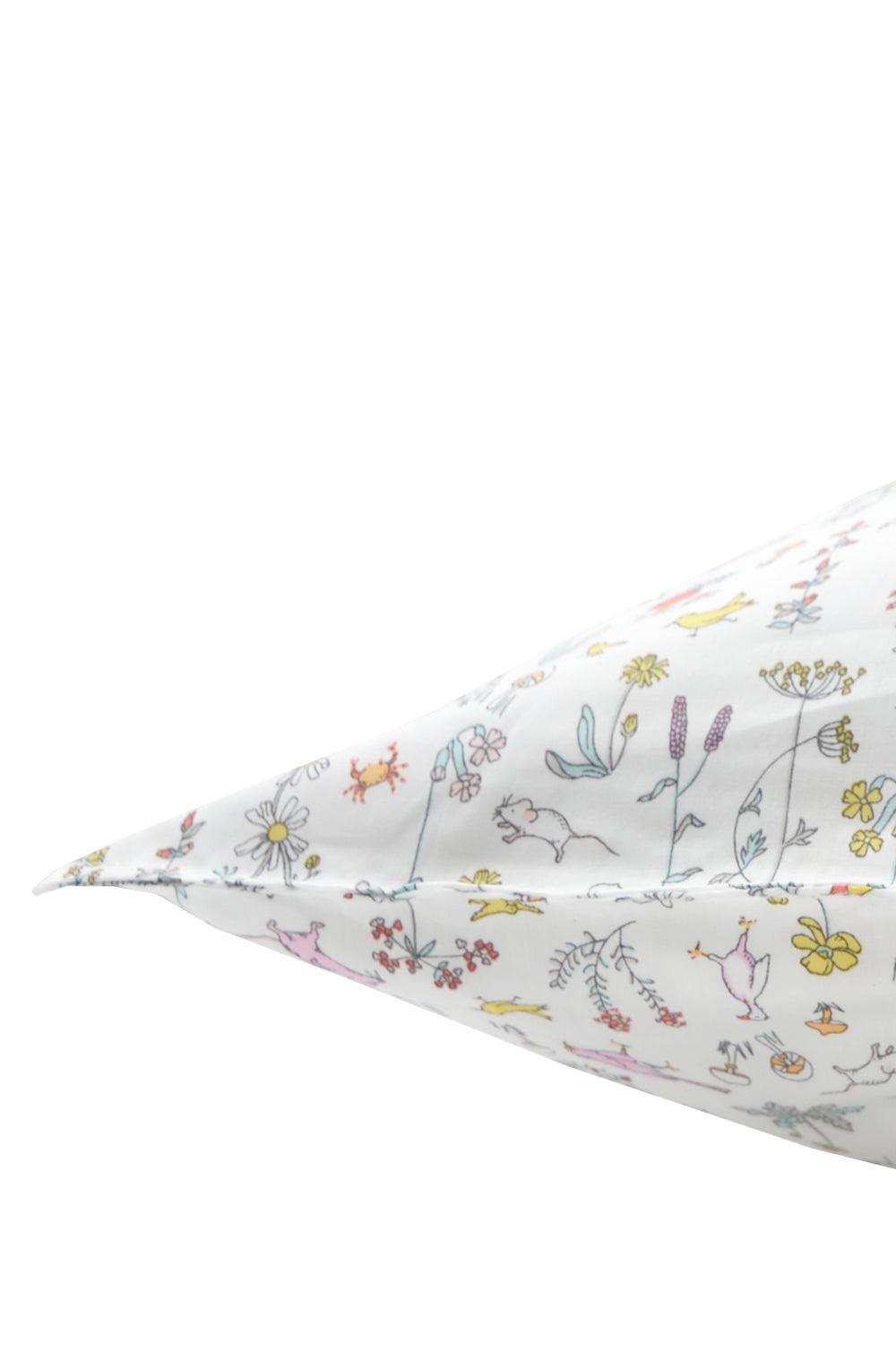 Pillowcase Made With Liberty Fabric Theo Pink