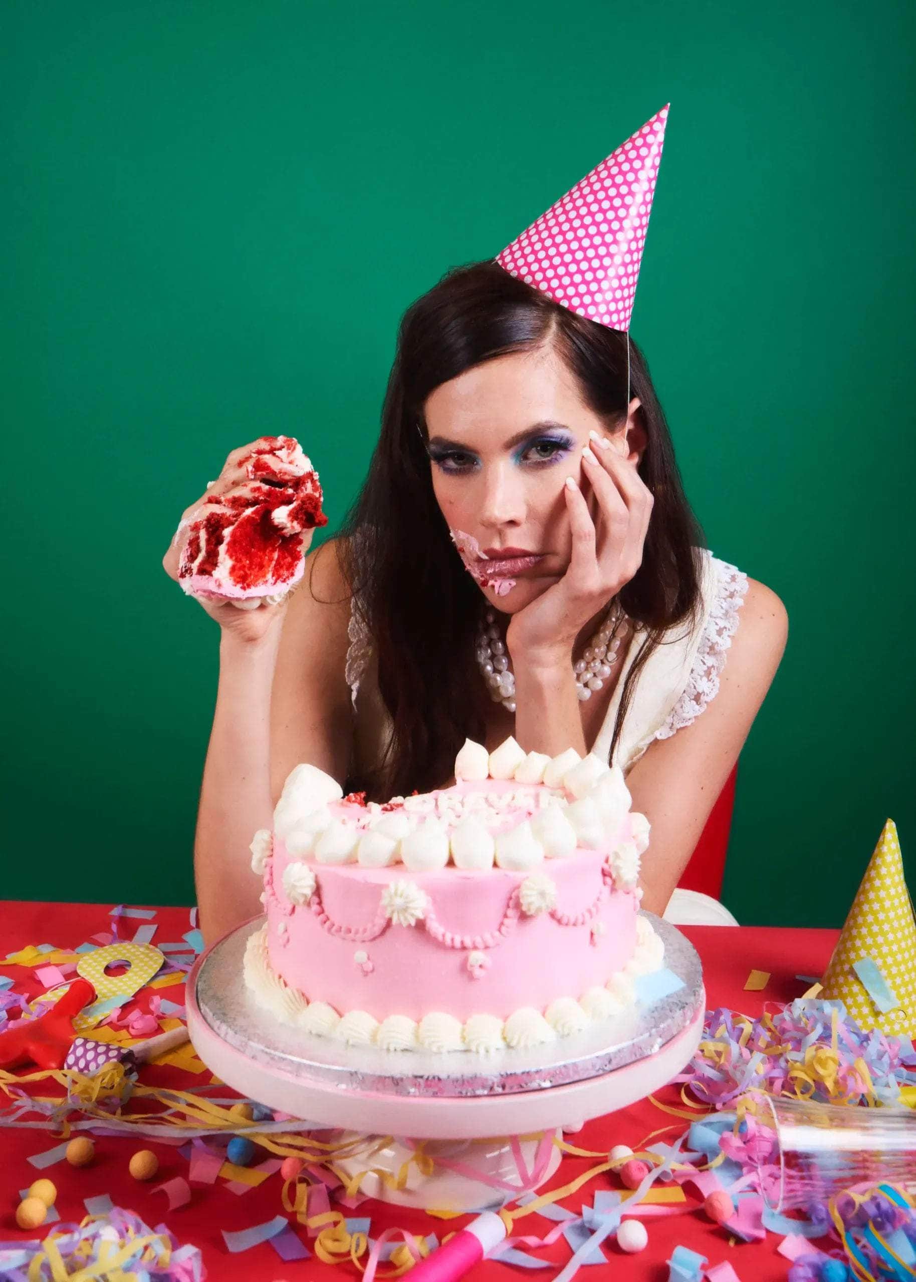 You want a piece of me? Cake Stand