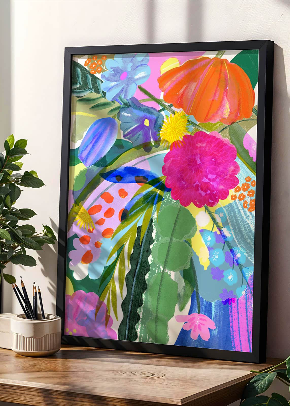 Drunken Blooms Print