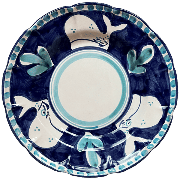 Amalfi Blue Whale Plate 20cm