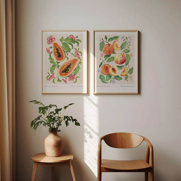 Sweet Papaya Art Print-