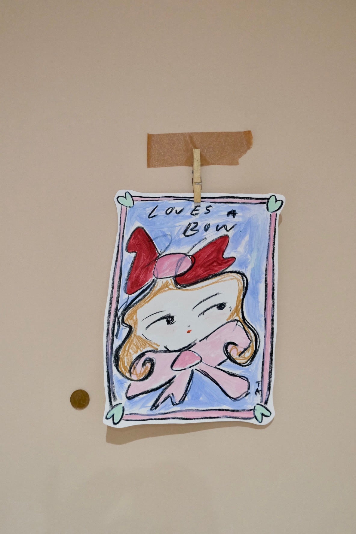 Loves A Bow Artwork-