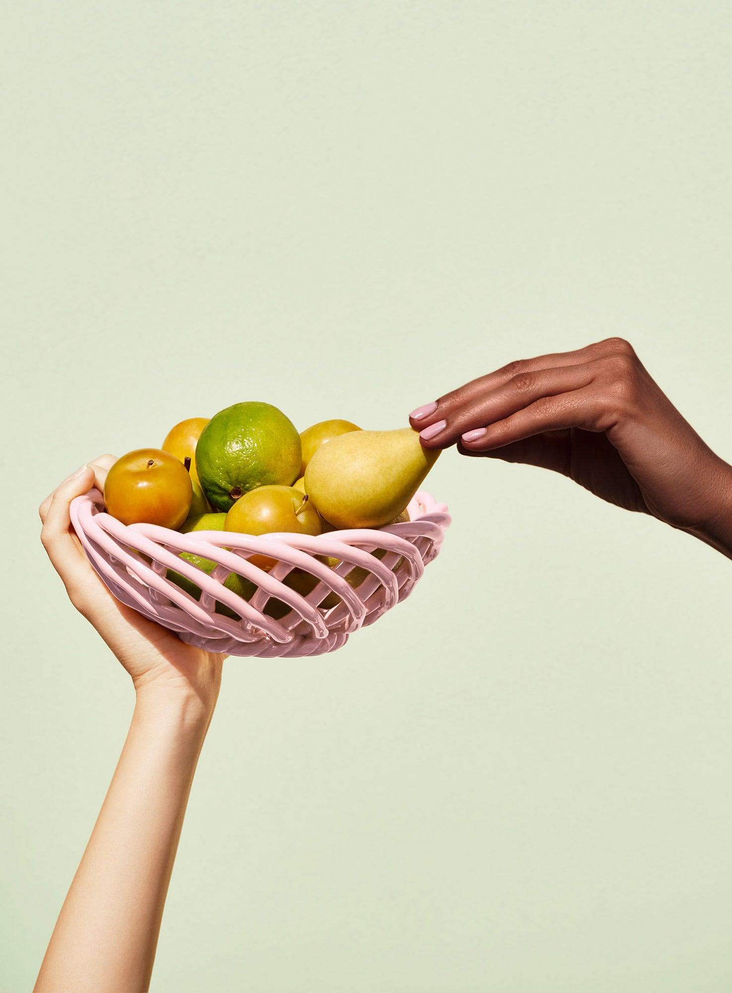 Sicilia Ceramic Basket