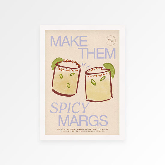 Spicy Marg Print
