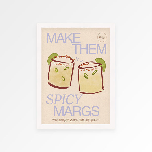 Spicy Marg Print