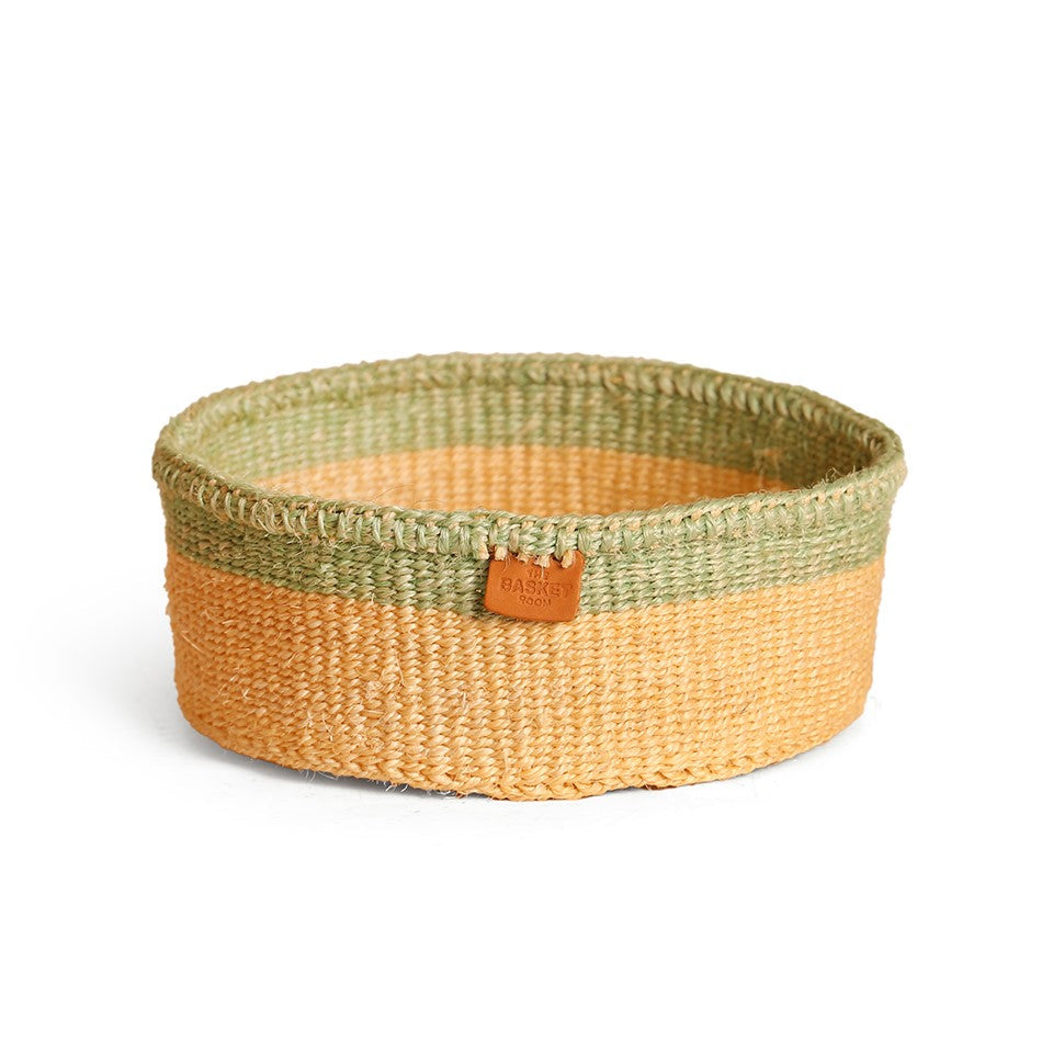 CHIPUKIZI: Soft Yellow & Green Bread Basket